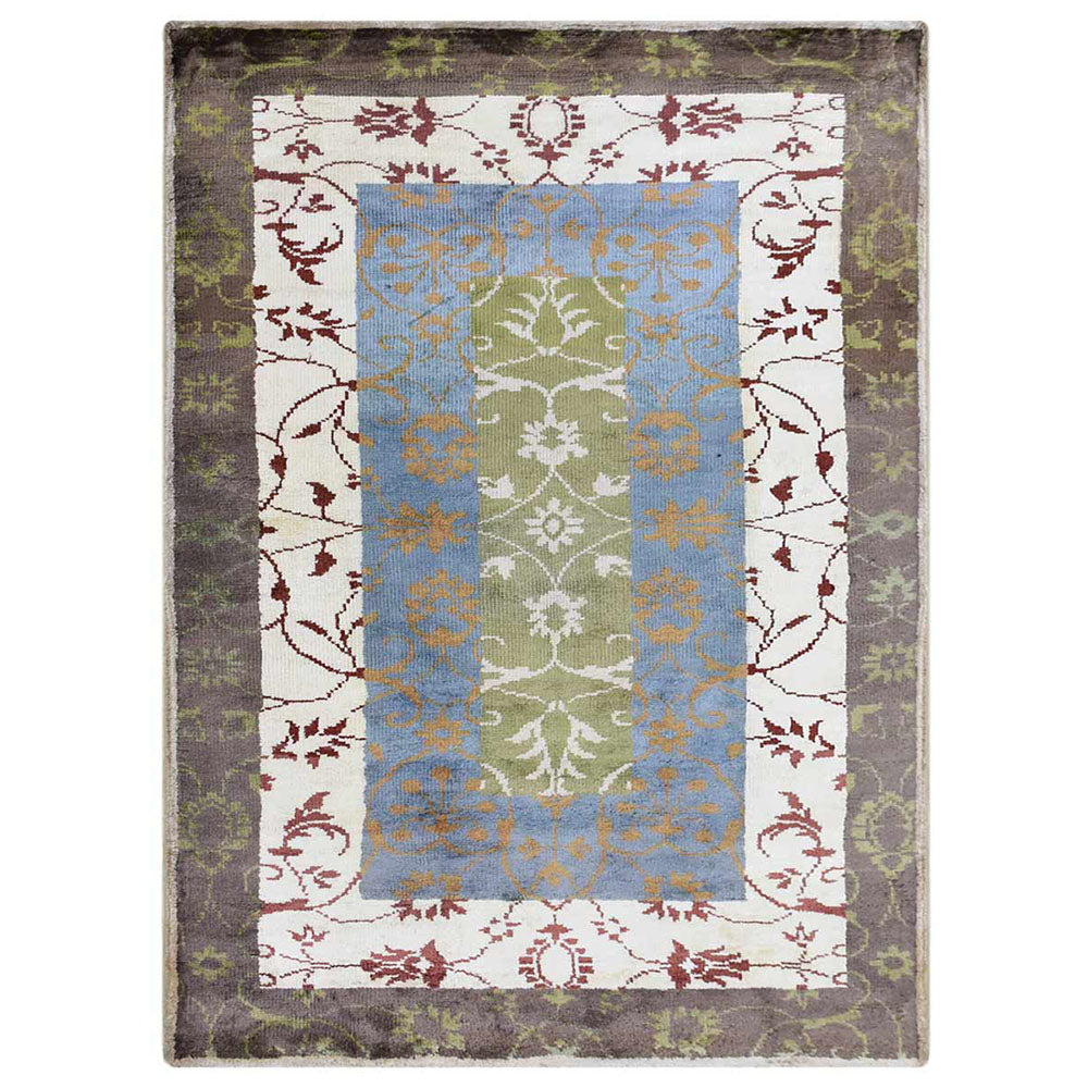 Hypnotic Hand Knotted Rug