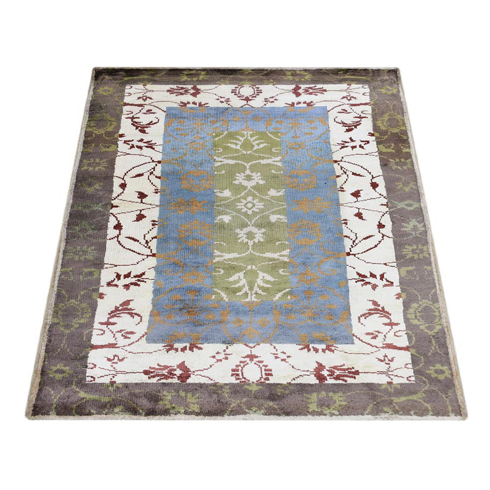 Hypnotic Hand Knotted Rug