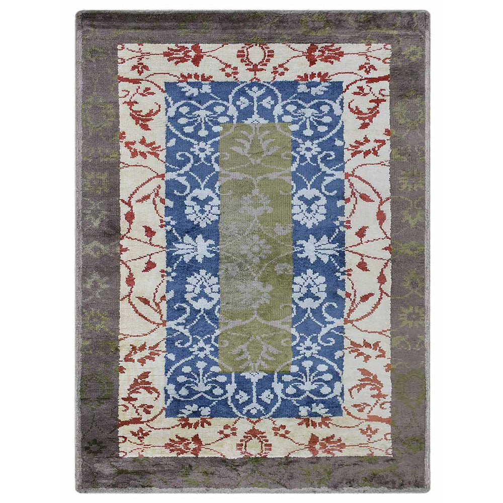 Hypnotic Hand Knotted Rug