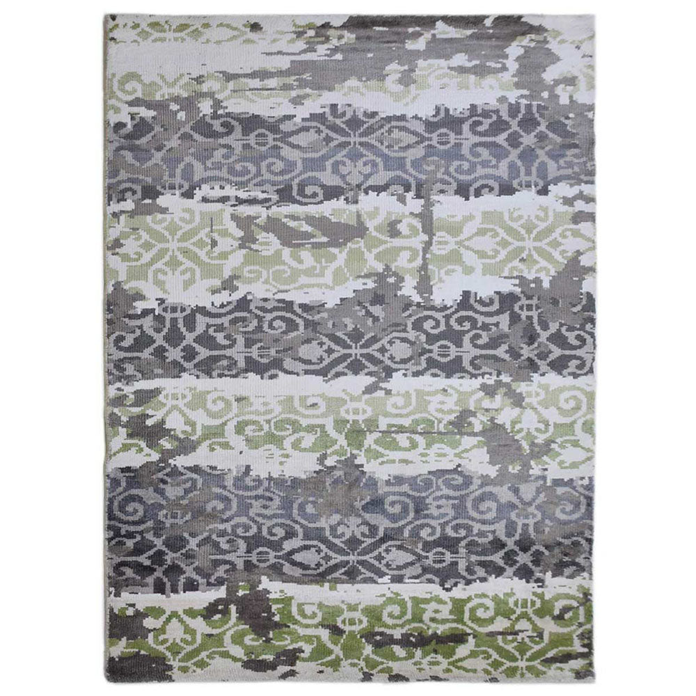 Hypnotic Eastern Hand Knotted Rug