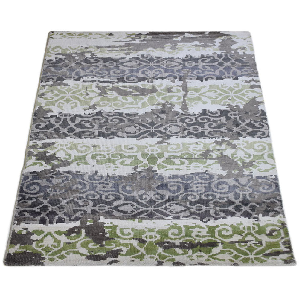 Hypnotic Eastern Hand Knotted Rug