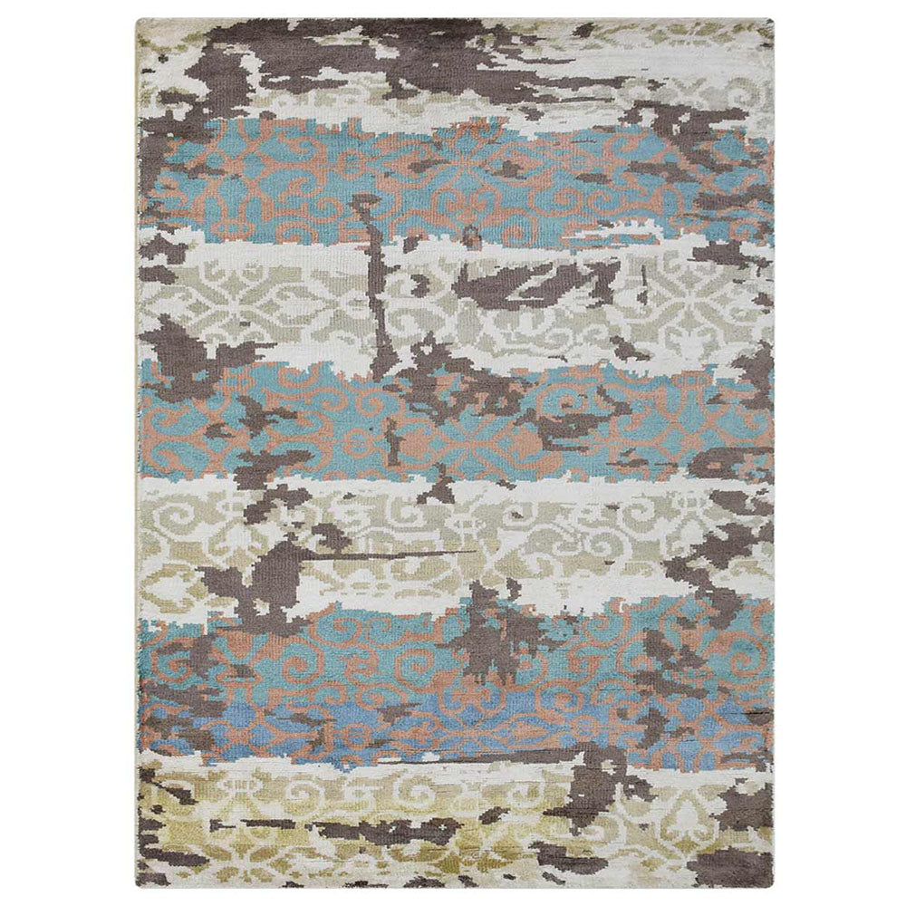Hypnotic Eastern Hand Knotted Rug