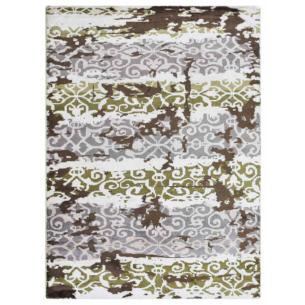 Hypnotic Eastern Hand Knotted Rug