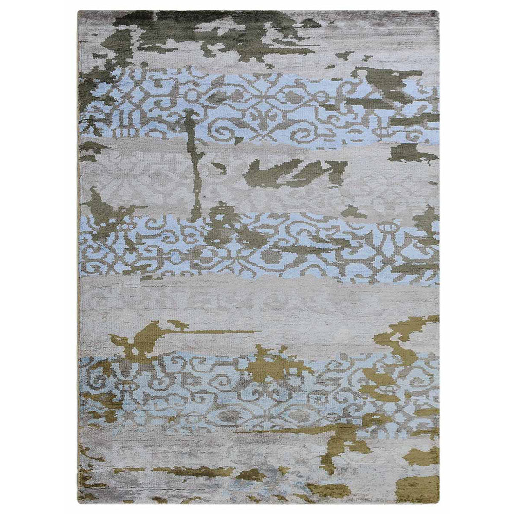 Hypnotic Eastern Hand Knotted Rug