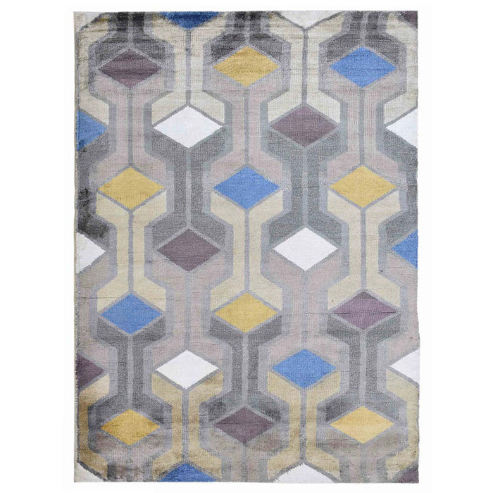 Symmetry Hand Knotted Rug