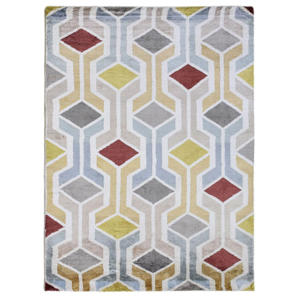 Symmetry Hand Knotted Rug