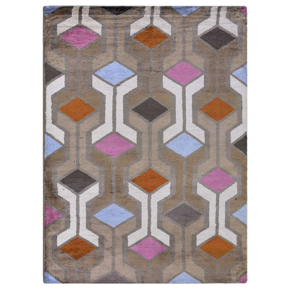 Symmetry Hand Knotted Rug