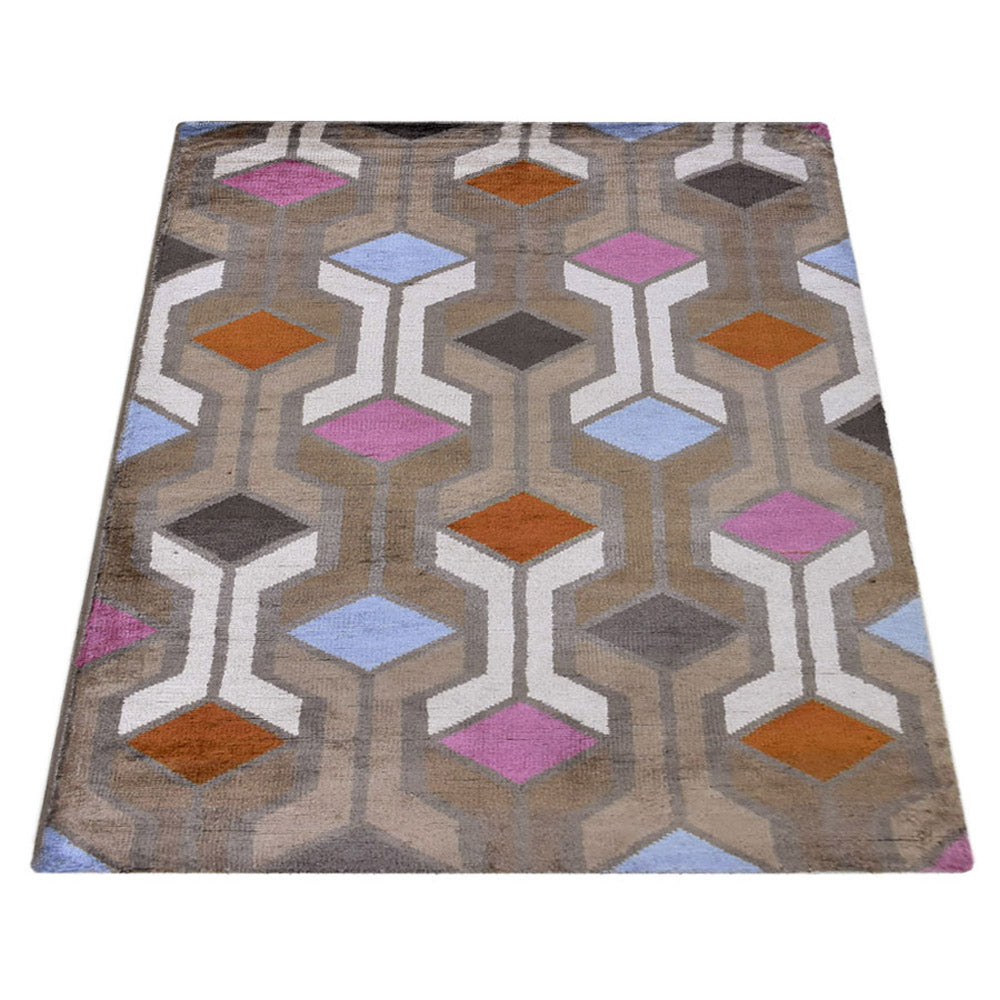 Symmetry Hand Knotted Rug