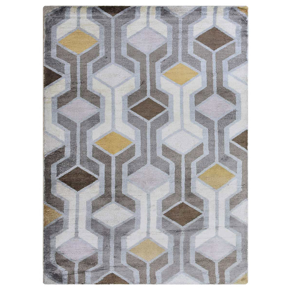 Symmetry Hand Knotted Rug