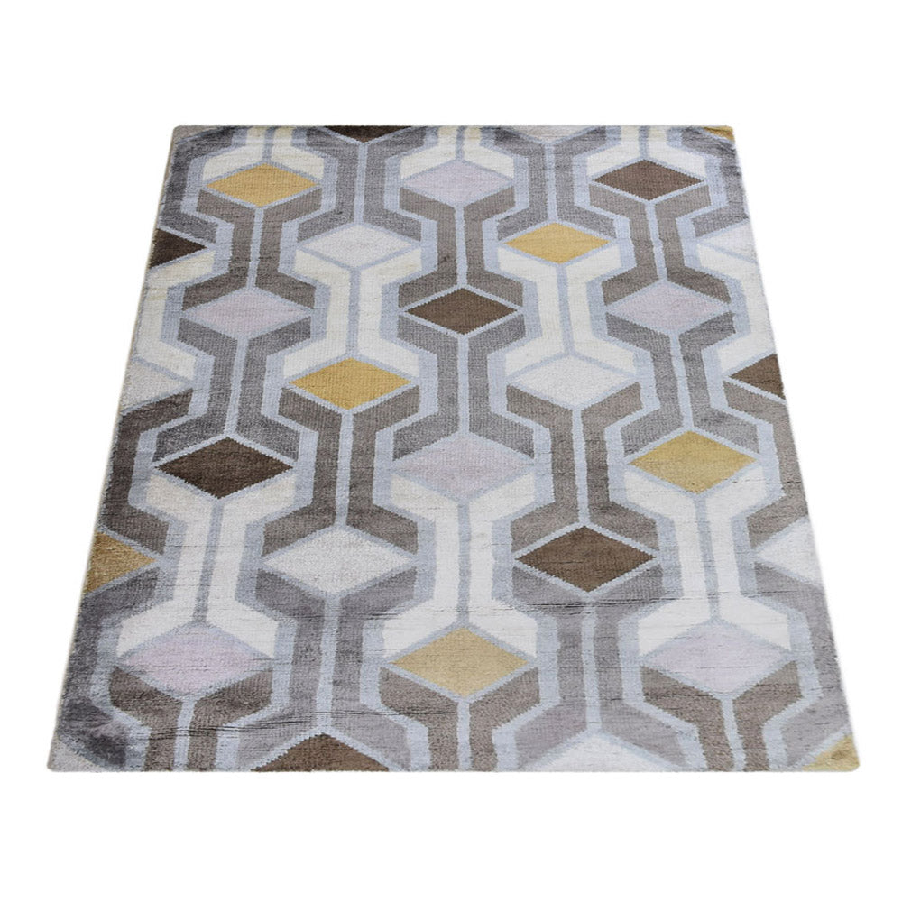 Symmetry Hand Knotted Rug