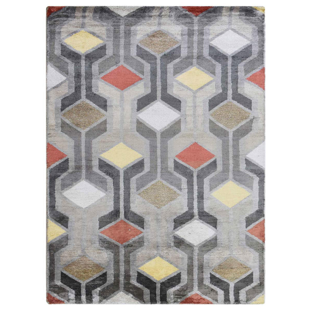 Symmetry Hand Knotted Rug