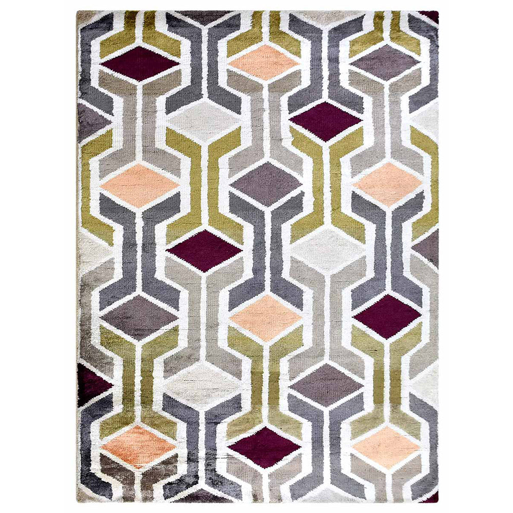 Symmetry Hand Knotted Rug