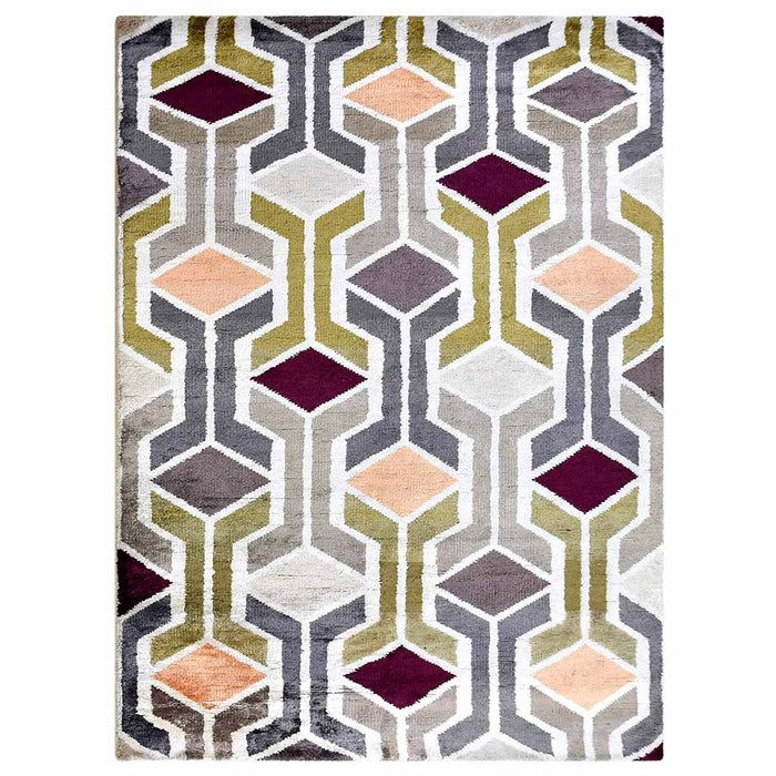 Symmetry Hand Knotted Rug