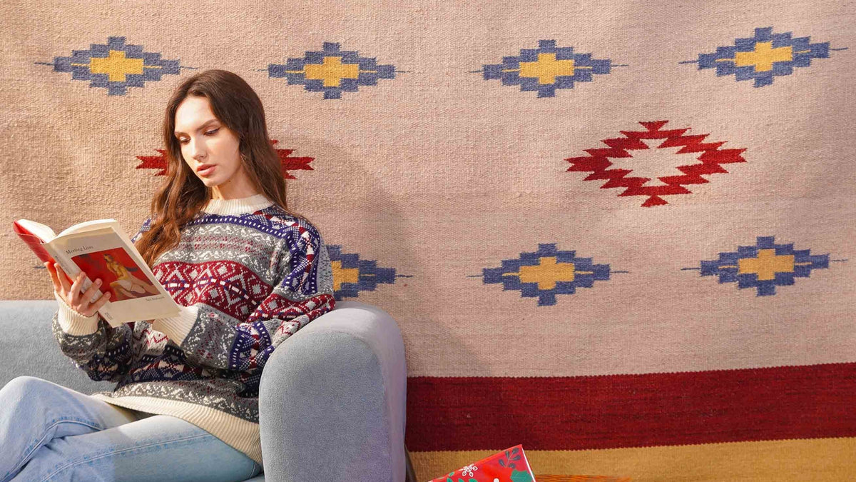 knotted wool rugs