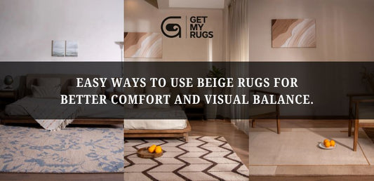 Living Room Beige Rug