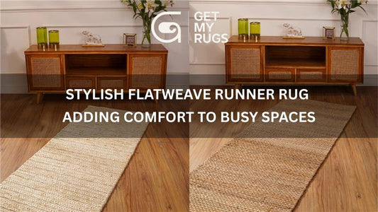 Durable flatweave runner rug