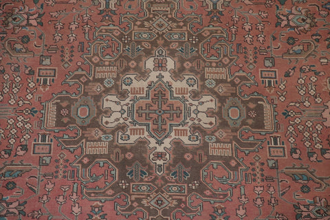 Geometric Tabriz Persian Area Rug 9x12