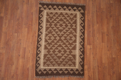 Geometric Kilim Oriental Rug 3x4