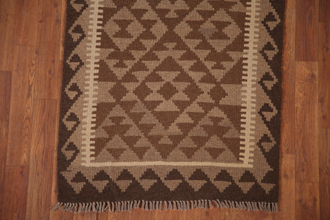 Geometric Kilim Oriental Rug 3x4