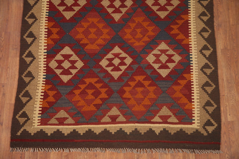 Geometric Kilim Oriental Area Rug 5x7