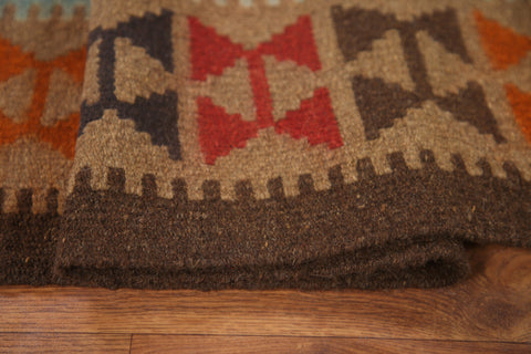 Hand Woven Kilim Oriental Runner Rug 3x7