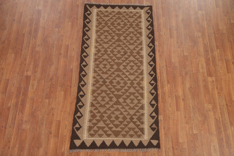 Geometric Kilim Oriental Area Rug 3x6