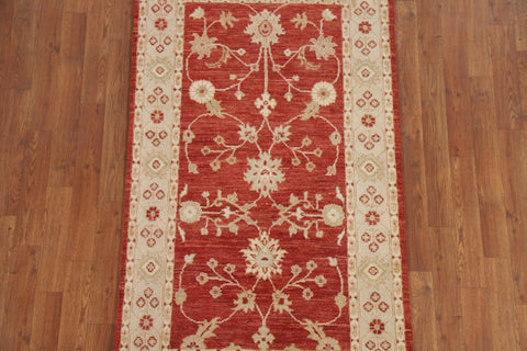 Floral Chobi Peshawar Wool Area Rug 3x5