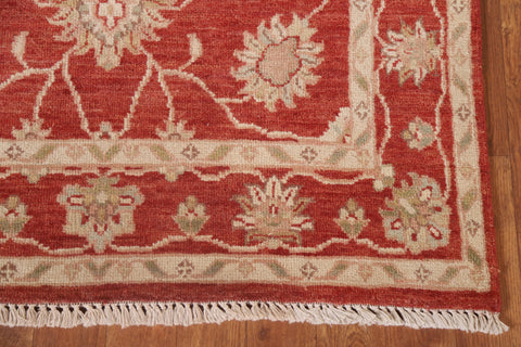 Floral Chobi Peshawar Oriental Runner Rug 3x16