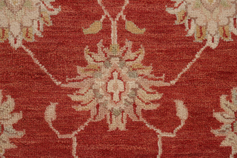 Floral Chobi Peshawar Oriental Runner Rug 3x16