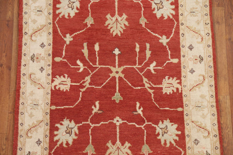 Hand-Knotted Chobi Peshawar Oriental Area Rug 3x5