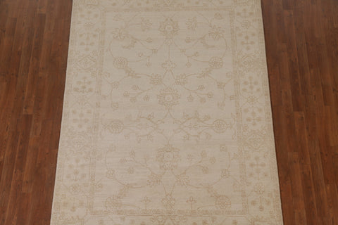 Hand-Knotted Chobi Peshawar Wool Area Rug 6x8