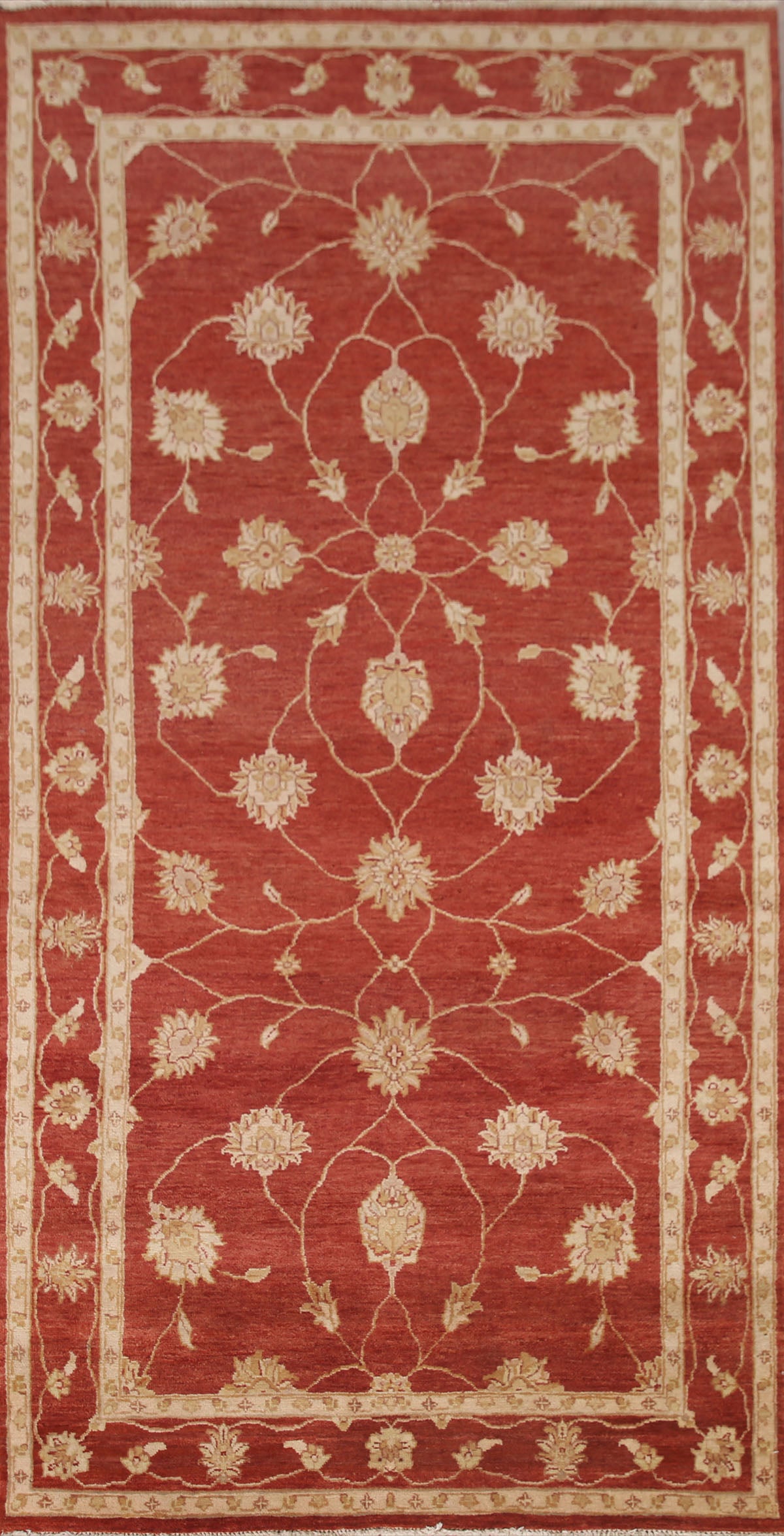 Floral Chobi Peshawar Oriental Area Rug 5x10