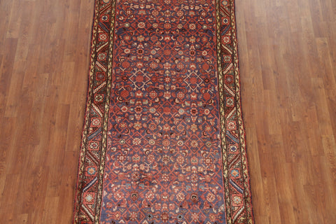 Vintage Mahal Persian Runner Rug 4x10