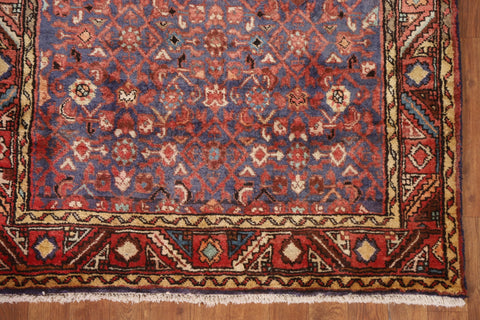 Vintage Mahal Persian Runner Rug 4x10