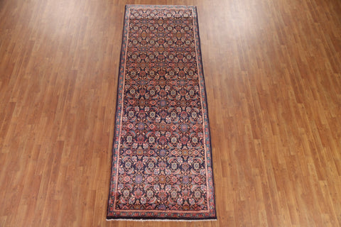 All-Over Mahal Persian Runner Rug 4x10