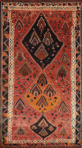 Tribal Lori Persian Area Rug 5x8