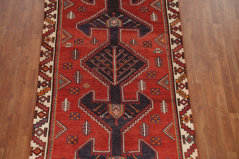 Geometric Qashqai Persian Area Rug 5x9