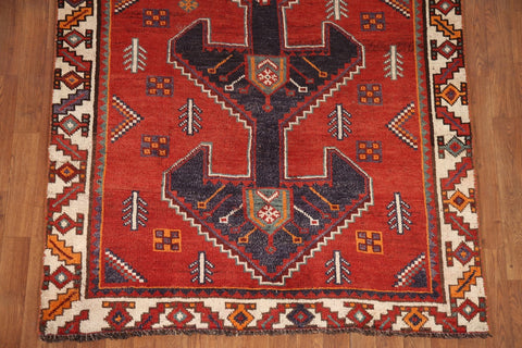 Geometric Qashqai Persian Area Rug 5x9