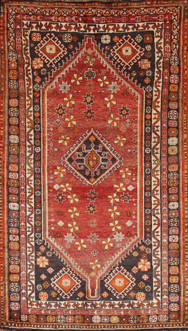 Geometric Shiraz Persian Area Rug 5x8