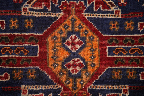 Tribal Red Shiraz Persian Area Rug 6x10