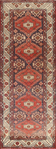 Vintage Sarouk Persian Runner Rug 3x10