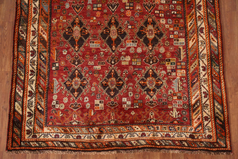 Vegetable Dye Kashkoli Persian Area Rug 5x8