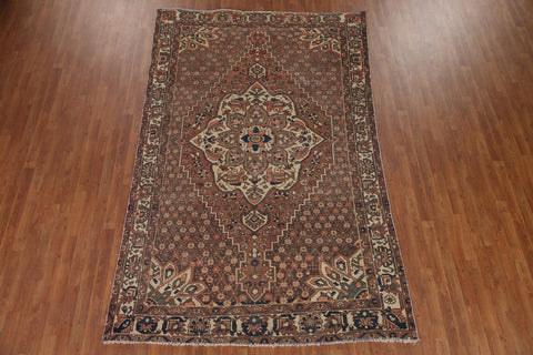 Geometric Bakhtiari Persian Area Rug 6x10