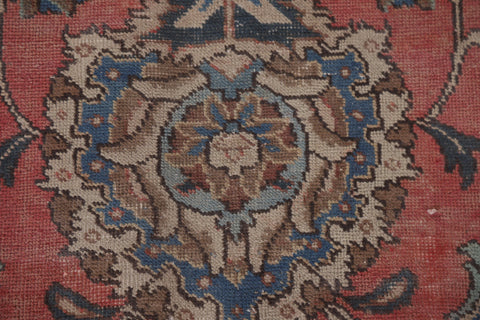 All-Over Floral Tabriz Persian Area Rug 10x13