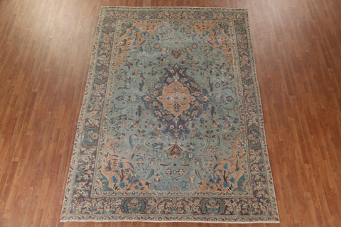 Over-Dyed Tabriz Persian Area Rug 8x11