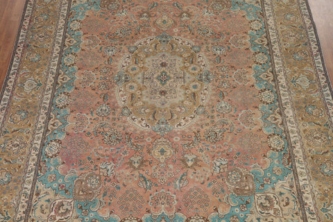 Vintage Tabriz Persian Area Rug 10x13