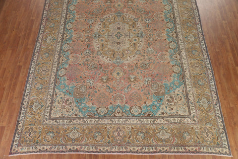 Vintage Tabriz Persian Area Rug 10x13