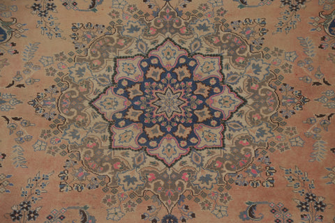 Vintage Mashad Persian Area Rug 8x11