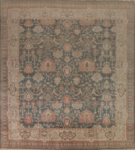 Vegetable Dye Mahal Persian Square Rug 12x12