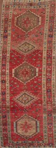 Geometric Ardebil Persian Runner Rug 3x10